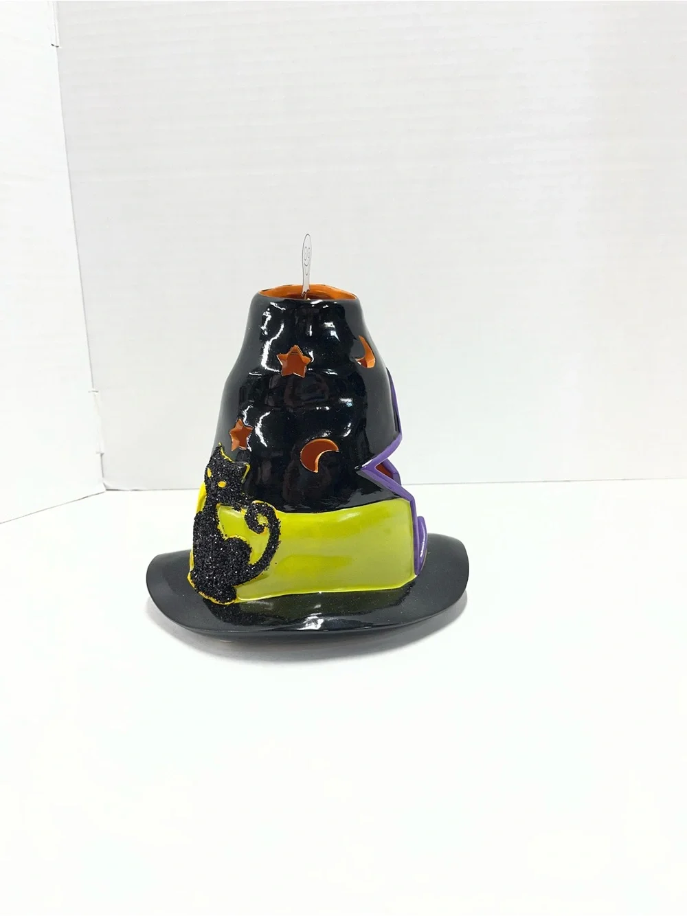 Partylite Spooky Witch Hat Tea Light House